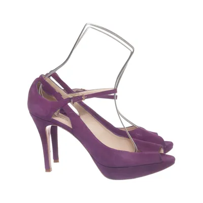 Sandales à talons hauts (Violet) de Sacha london Cuir