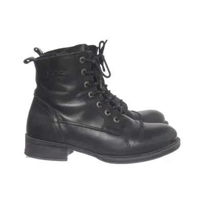 Bottes à lacets (Noir) de Ten Points