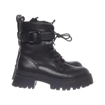 Laced boots (Black) from Super Me