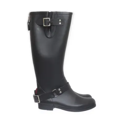 Rubber boots (Black, Red) from Wildflower