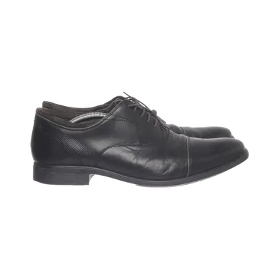 Derby shoes (Black) from Hush Puppies Leather