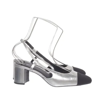 Hoge hakken (Zilver, Zwart) van H&M Leer