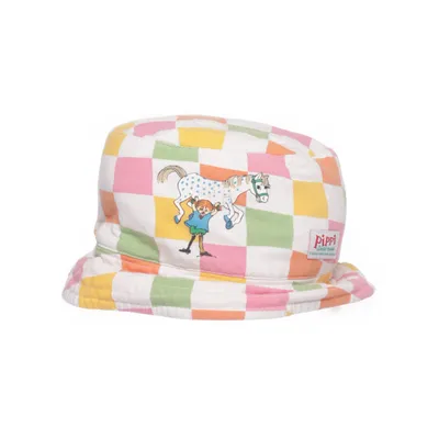 Buckethatt (Vit, Flerfärgad) från Pippi Långstrump