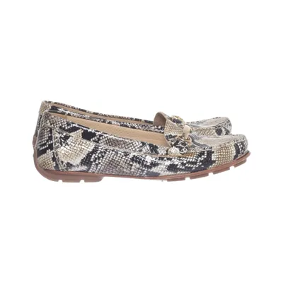 Loafers (Black, White, Beige) from Geox Leather
