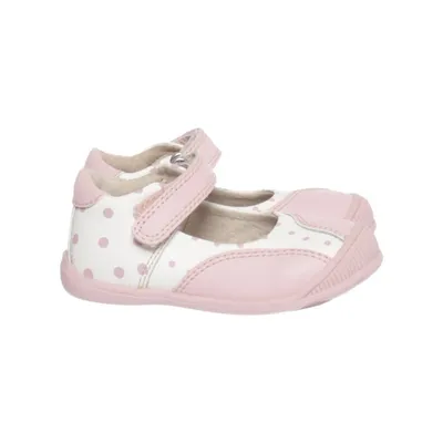 Ballet flats (Pink, White) from Vincent Leather