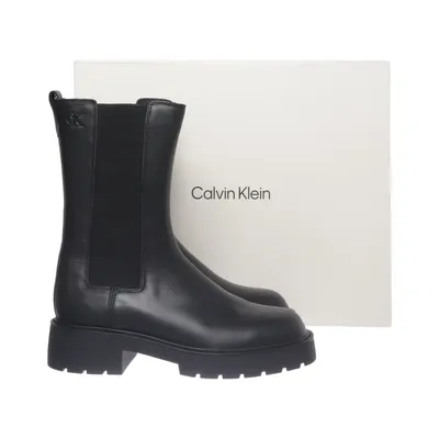 Chelsea boots (Chunky High Chelsea) fra Calvin Klein Læder