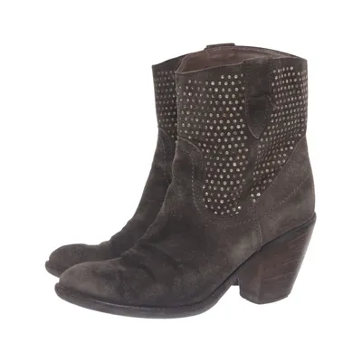 Bottes à talons (Marron) de Janet & Janet Cuir