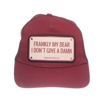 Trucker cap (Frankly My Dear I Don't Give A Damn) from John Hatter & Co