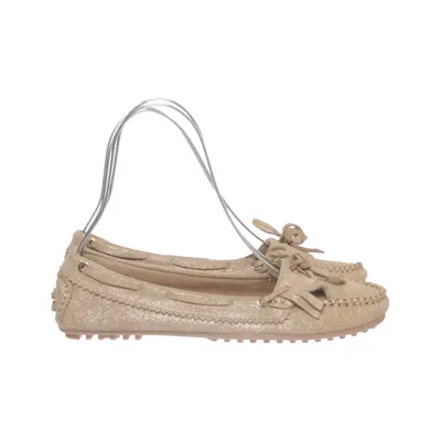 Boat shoes (Gold) from Yokono Leather