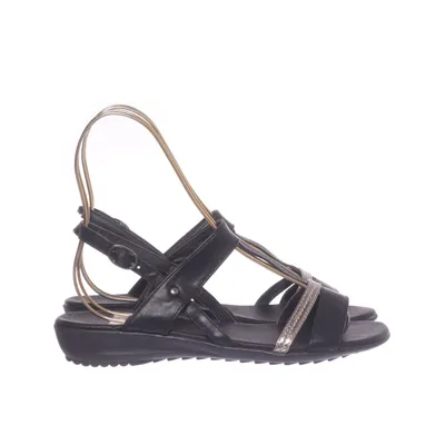 Sandales (Noir, Argent) de Comfy Step