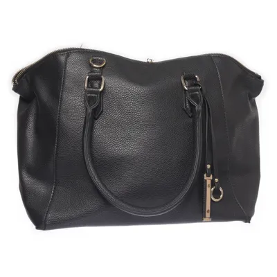 Handbag (Black) from JustFab Polyester