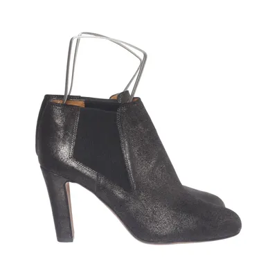 Heeled boots (Black) from Eden Leather