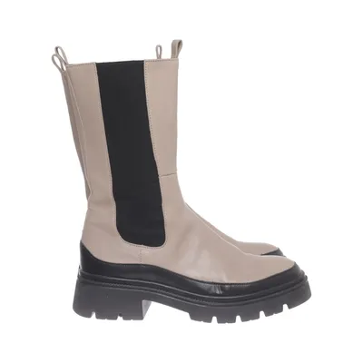 Chelsea boots (Beige, Sort) fra Gabor