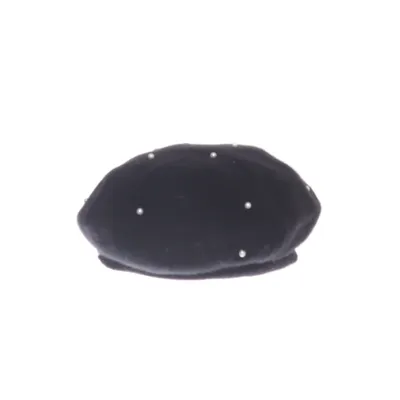 Baret (Zwart) van Friis & Company Angora, Nylon, Wol