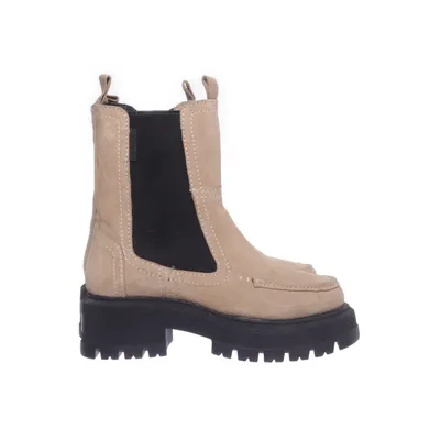 Chelsea boots (Beige, Black) from Agnes Cecilia