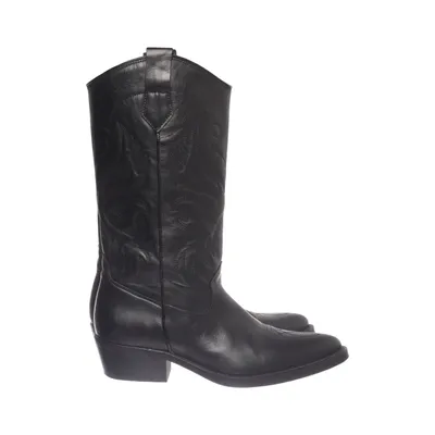 Cowboyboots (Svart) från Manfield Skinn