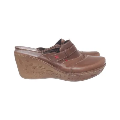 Mules (Brown) from Ten Points Leather
