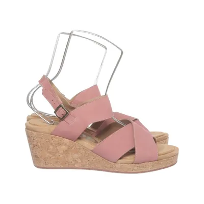 Chaussure compensées (Rose) de Hush Puppies Cuir