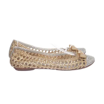 Ballerinasko (Guld, Sølv) fra Tory Burch Læder