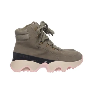 Hiking boots (Green, Pink) from Sorel