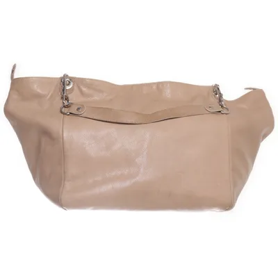 Shoulder-bag (Beige) from Mucho Gusto Leather
