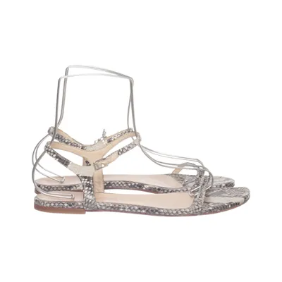Sandales (Gris, Blanc) de Unisa Cuir