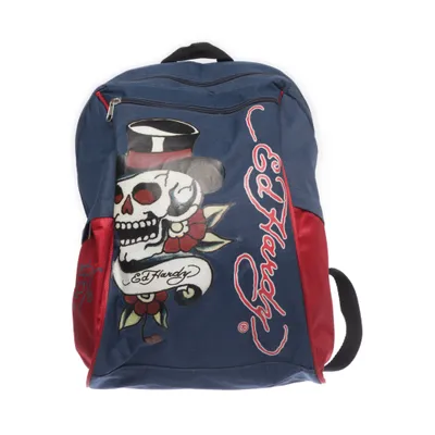 Ryggsäck (Blå, Röd, Vit) från Ed Hardy