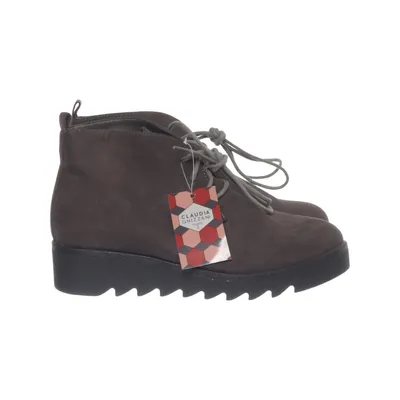 Laced boots (Gray) from Claudia Ghizzani Leather