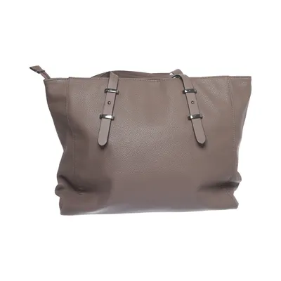 Handbag (Brown) from Mango Touch Polyester, Polyurethane