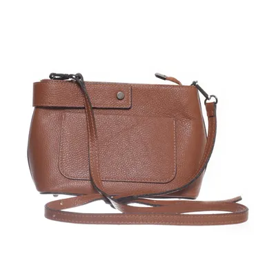 Shoulder-bag (Brown) from Borse in Pelle Leather