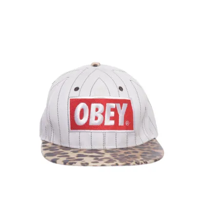 Keps (Vit, Flerfärgad) från Obey Akryl, Ull