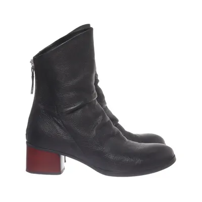 Heeled boots (Black) from Halmanera Leather