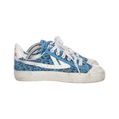 Chaussures en toile (Bleu, Noir, Blanc) de Warrior Coton, Polyuréthane