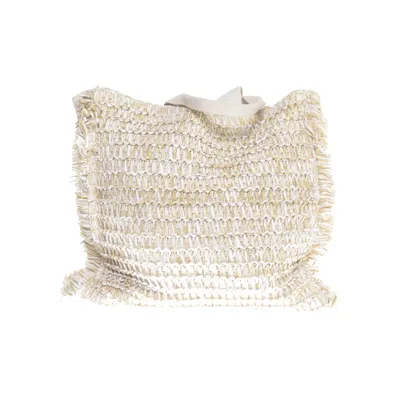 Strandtas (Beige) van Divided by H&M Katoen, Polyester