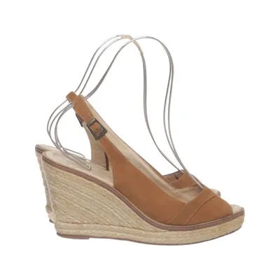 Wedges (Brown) from Post Xchange Leather