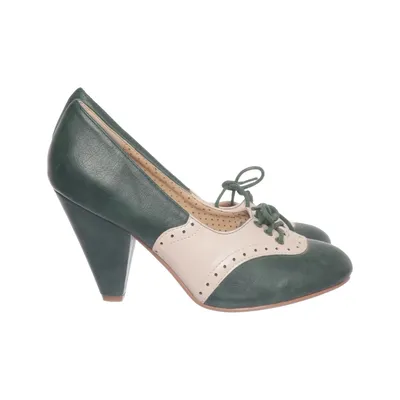 Støvletter (Grøn, Beige) fra Bettie Page