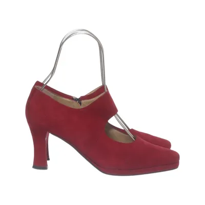 Bottes à talons (Rouge) de Sergio Rossi Cuir