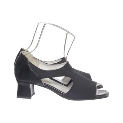 Sandales à talons hauts (Noir) de Komplimente Cuir