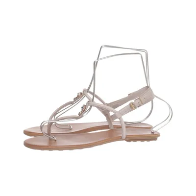Sandals (Beige, Brown) from Kim Kay Leather