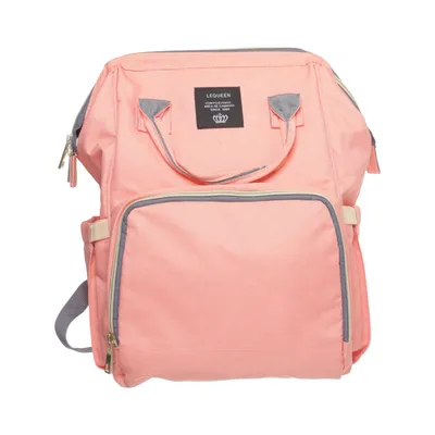 Backpack (Pink) from Lequeen Cotton, Polyester