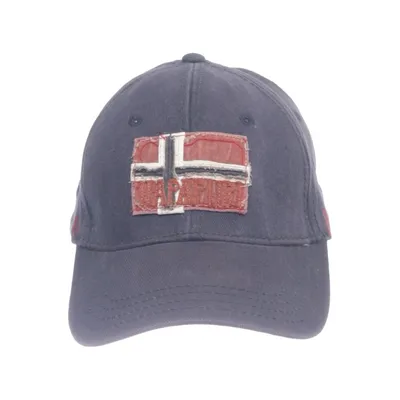 Honkbalpet (Blauw) van Napapijri Katoen, Elastaan