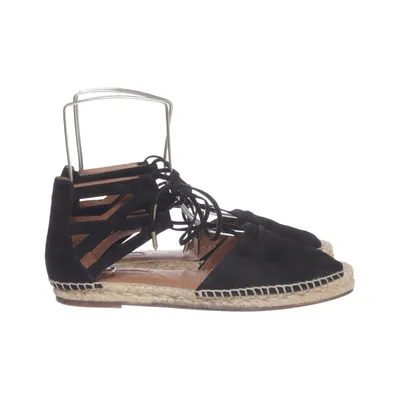 Espadrilles (Noir) de Aquazzura Cuir