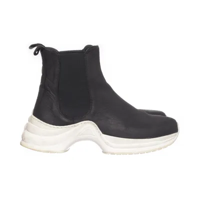 Chelsea boots (Black, White) from Nude of Scandinavia Leather