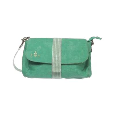 Sac à bandoulière (Vert) de Blutsgeschwister Coton, Polyester