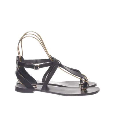 Sandals (Black) from ATP Atelier Leather