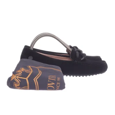 Loafers (Svart) från Novita Mocka