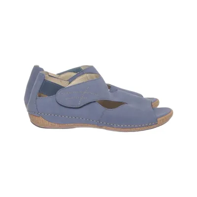Sandales (Bleu) de Waldläufer Cuir