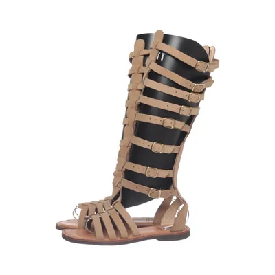 Gladiator sandals (Beige) from KMB Leather