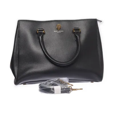 Handtas (Zwart) van Kurt Geiger Polyester, Leer