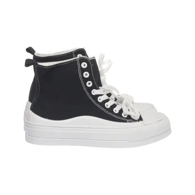Chaussures en toile (Noir, Blanc) de Bella Paris